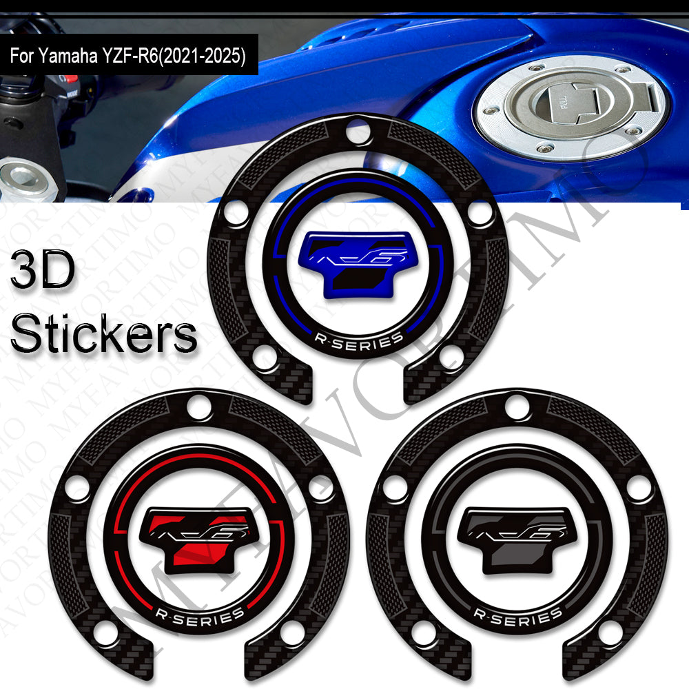Yamaha YZF-R6 Decals Kit 2017-2025 丨 Tank Pad and Side Stickers