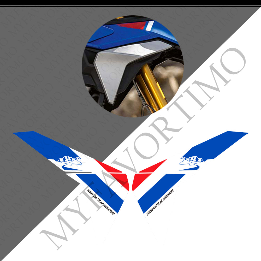 BMW F450GS 2026‑2027 Stickers | PVC Front Fairing Fender Protection  Decals Kit