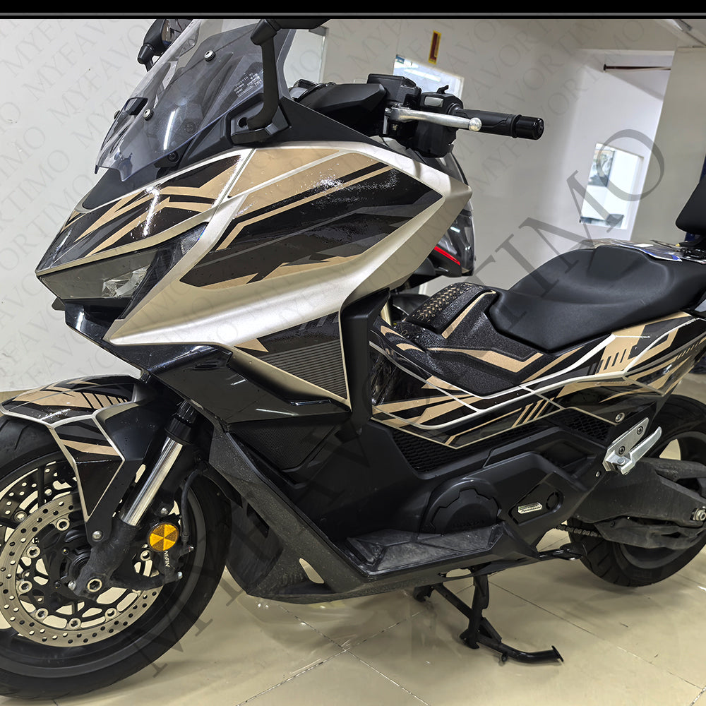Honda Forza 750 NSS750 PVC Full Body Decals Kit 2025-2026 丨 Black Brown Orange