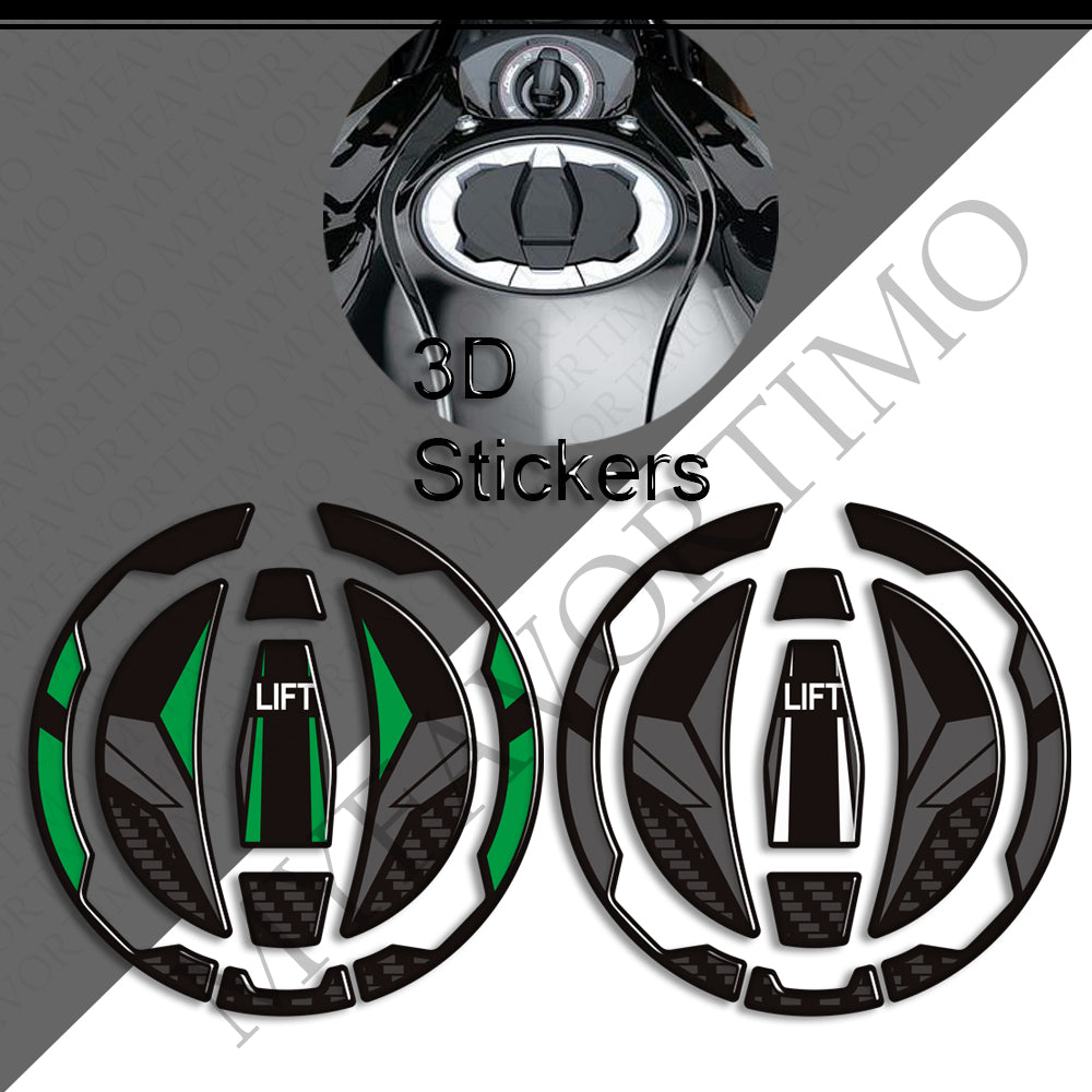Kawasaki Z1000 Z1000SE | Tank Pad Knee Grip 3D Stickers