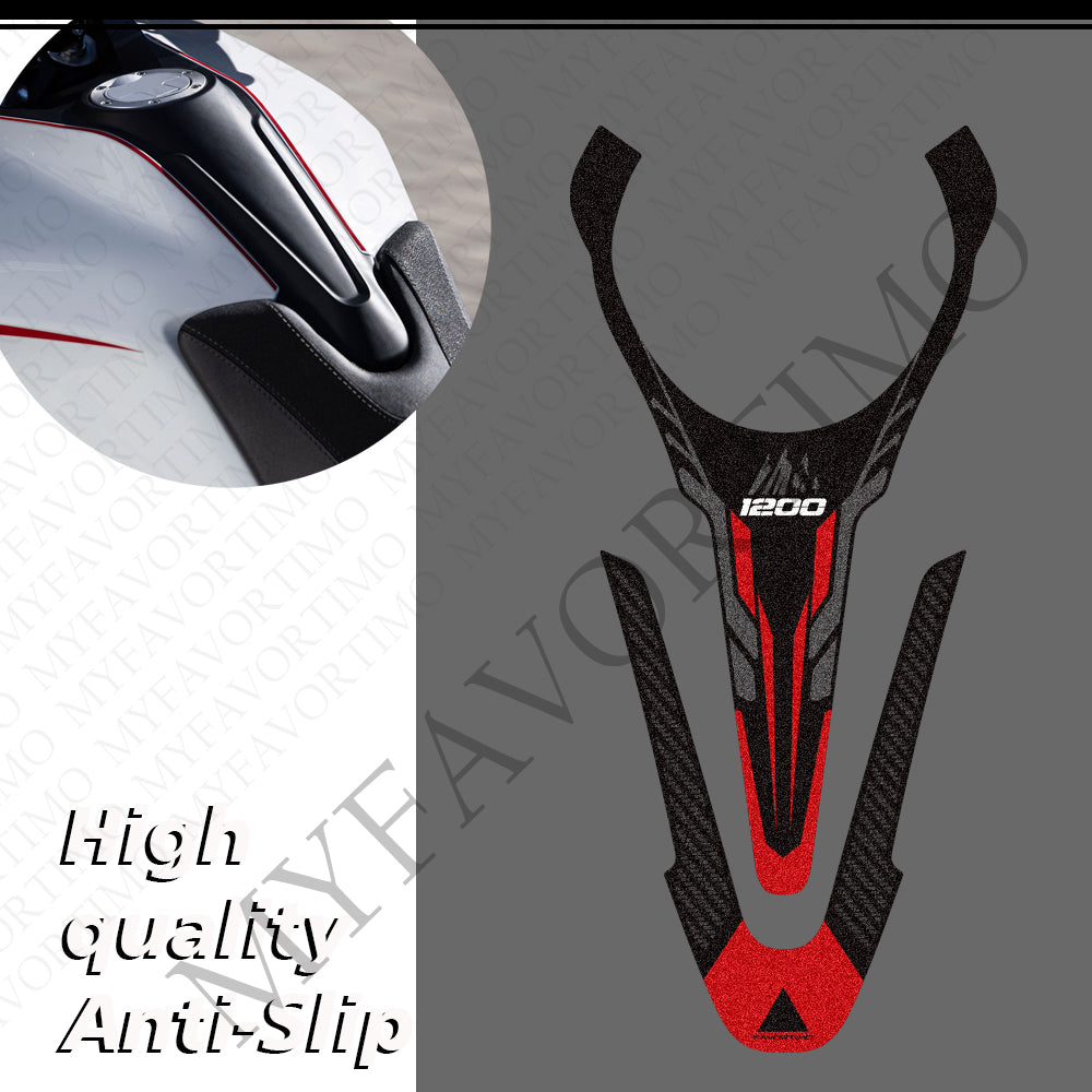 Moto Morini X-Cape 1200 | Anti-Slip Knee Tank Pad & Cap Protection Stickers