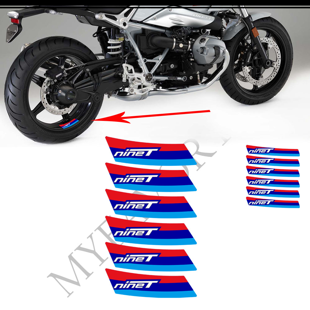 BMW R nineT PVC Decals Kit 丨 Tank and Full Body Stickers