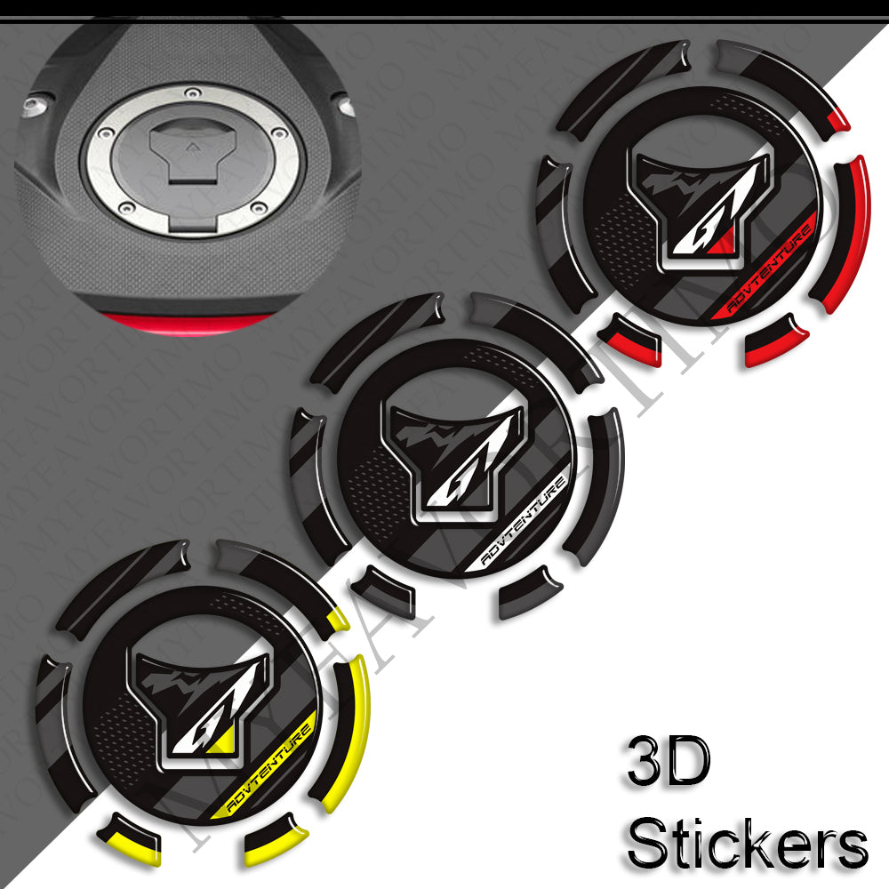 Honda CB1000GT 3D Epoxy Tank and Handguard Decals Kit 2026 丨 Fuel Cap and Full Set Stickers