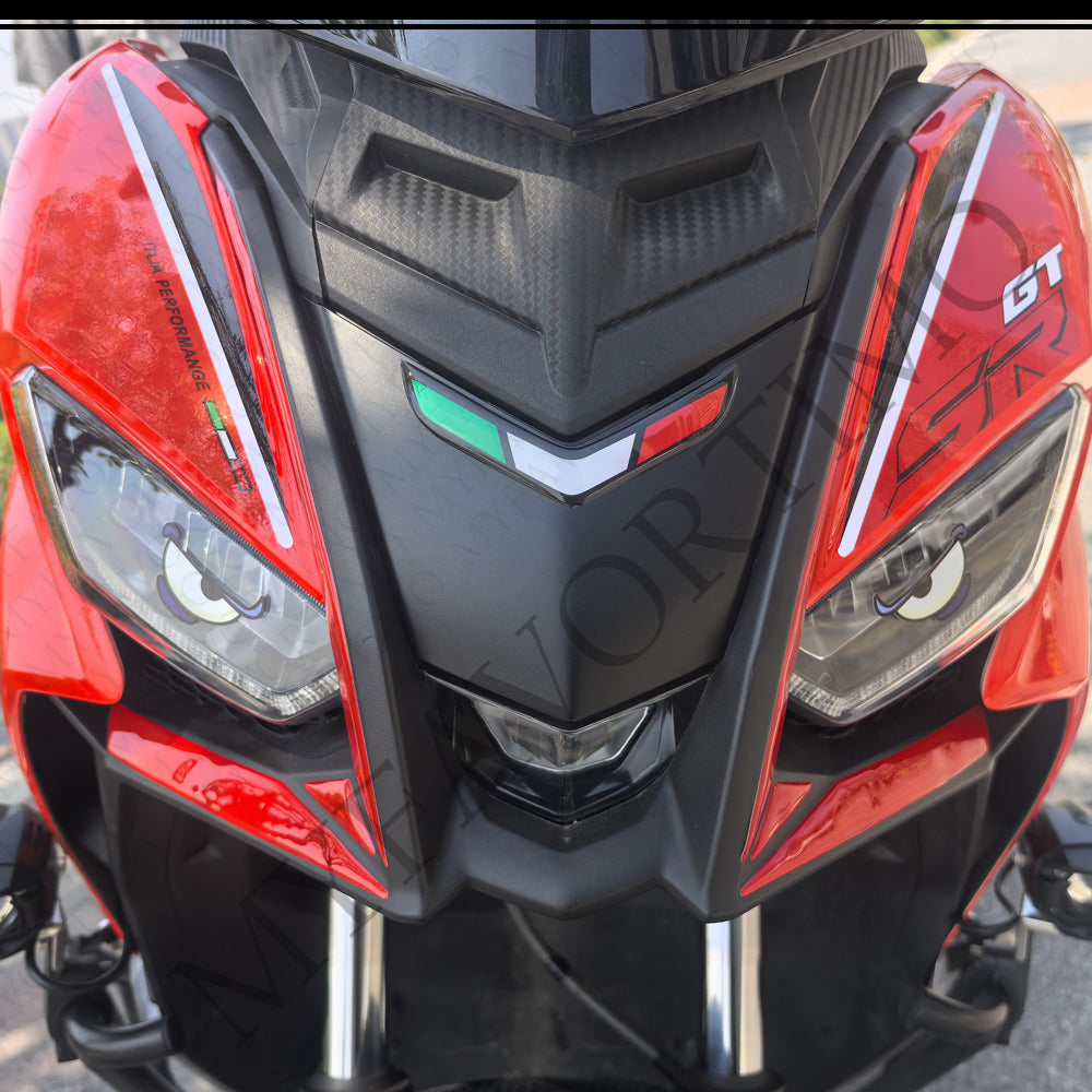 Aprilia SR GT 125 200 Sport Replica PVC Decals Kit 丨 Front and Body Stickers