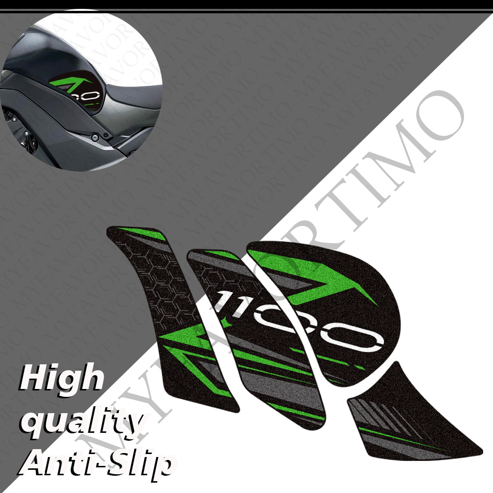 Kawasaki Z1100 Z1100SE Decals | Matte Anti‑Slip Stickers Tank Pad