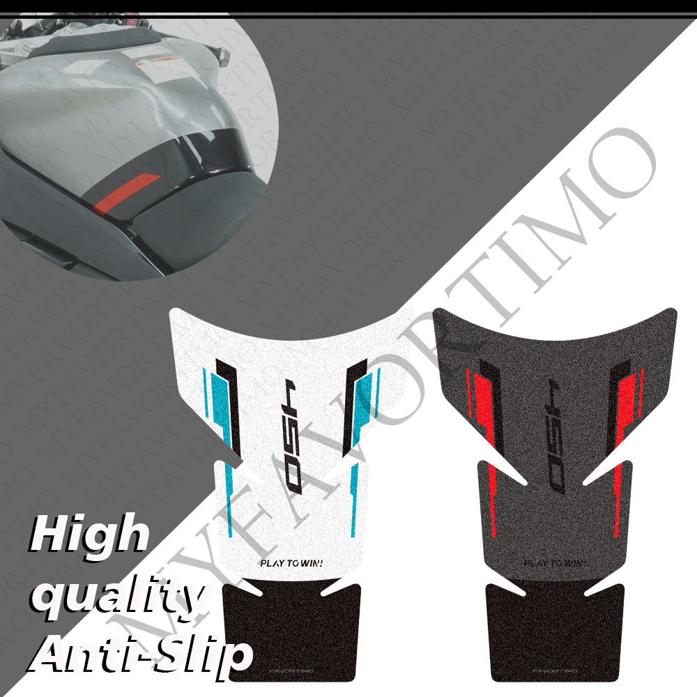 CFMOTO 450SR / 450SRS 2023-2026 | Matte Anti-Slip Knee Tank Pad & Side Grips Kit Stickers Decals