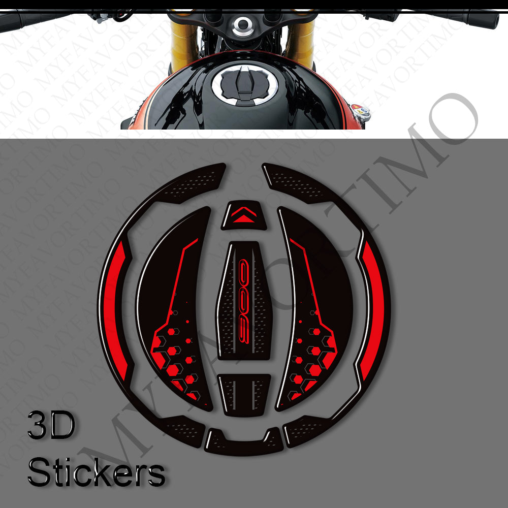 Kawasaki Z900RS Z900 Cafe SE ABS Decals Kit 2017-2026 | 3D Epoxy Tank Stickers