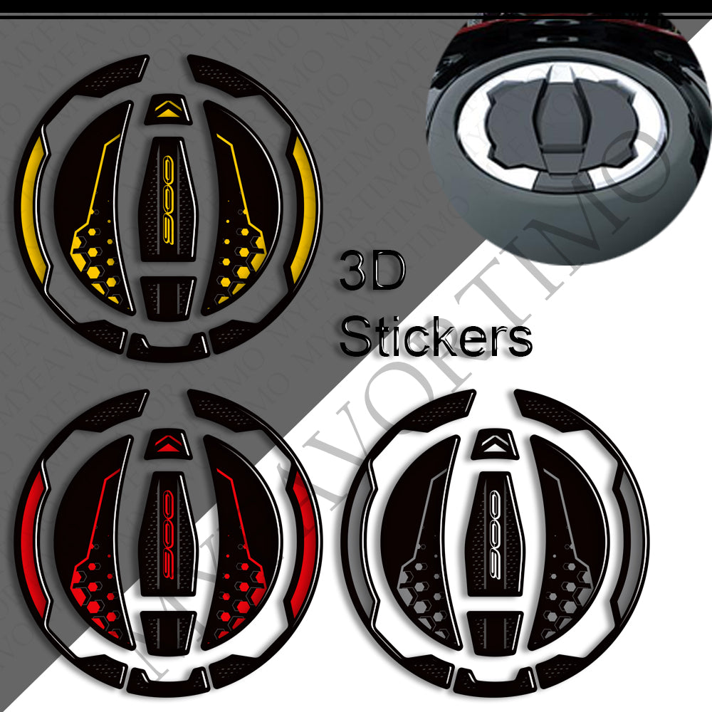Kawasaki Z900RS Z900RS Cafe Z900RS SE 3D Epoxy Tank Decals Kit 2017-2026 丨 Fuel Cap and Side Stickers