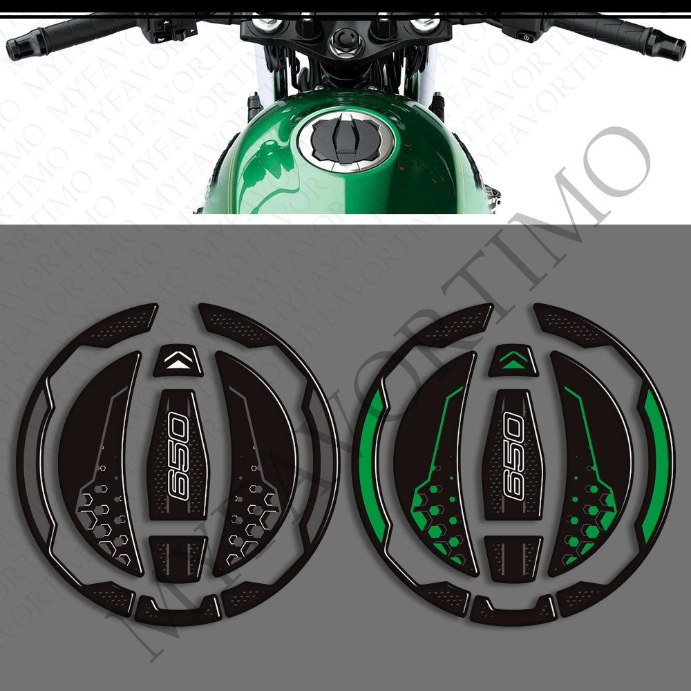 Kit de pegatinas Kawasaki Z650RS Z650C SE ABS 2017-2026 | Pegatinas de depósito