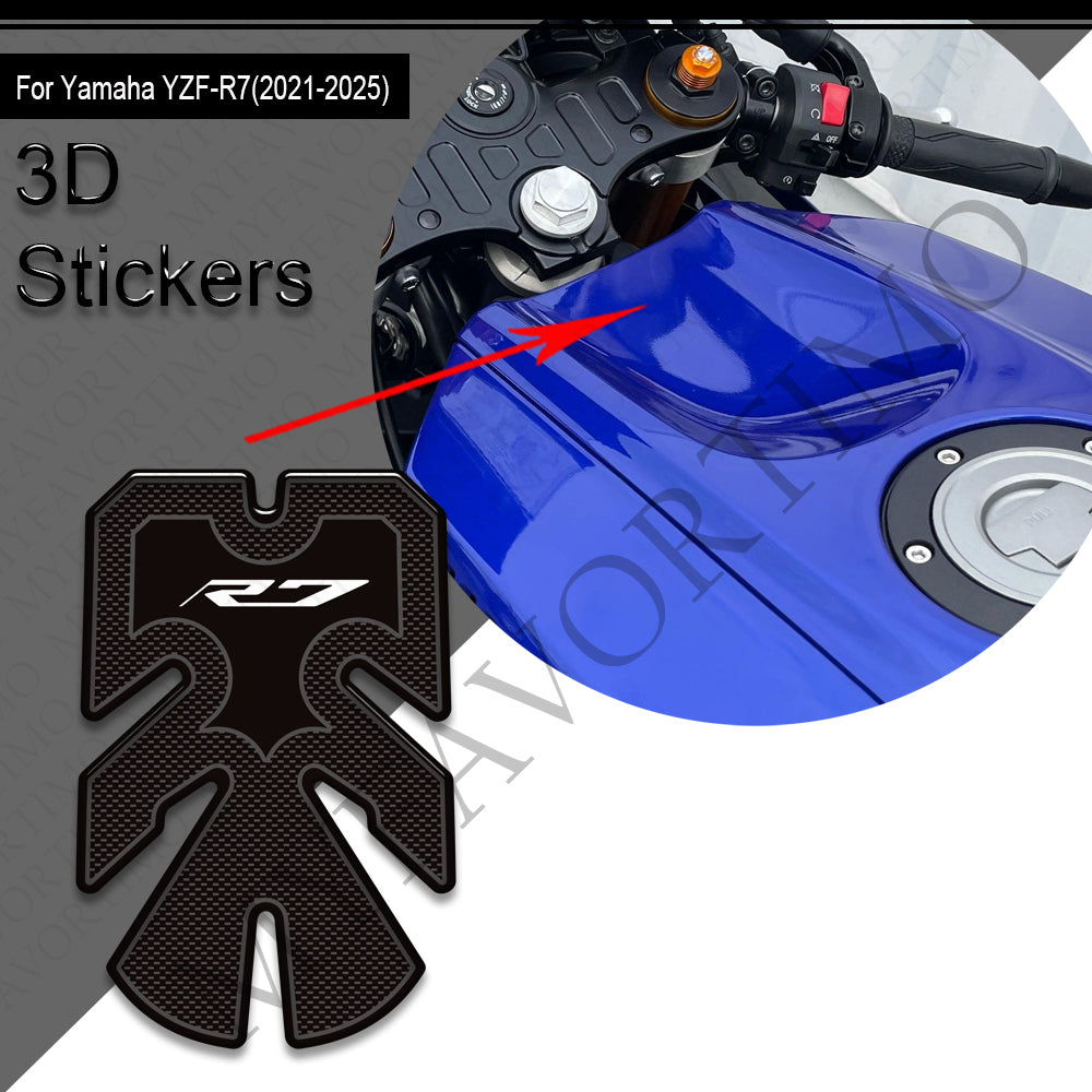 Yamaha YZF-R7 Decals Kit 2021-2025 丨 Tank Pad and Side Stickers