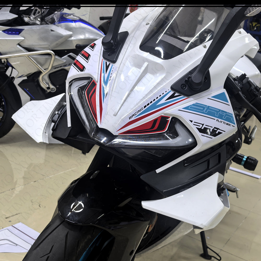 CFMOTO 675SR‑R 675SRR Tank Pad 2025‑2026 | PVC Knee Protection Decals