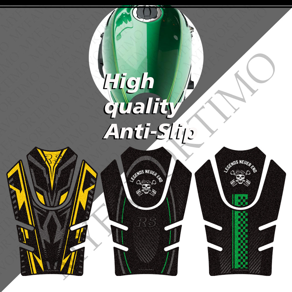 Kawasaki Z650RS Z650 Cafe SE ABS Decals Kit 2017-2026 | Anti-Slip Tank Stickers