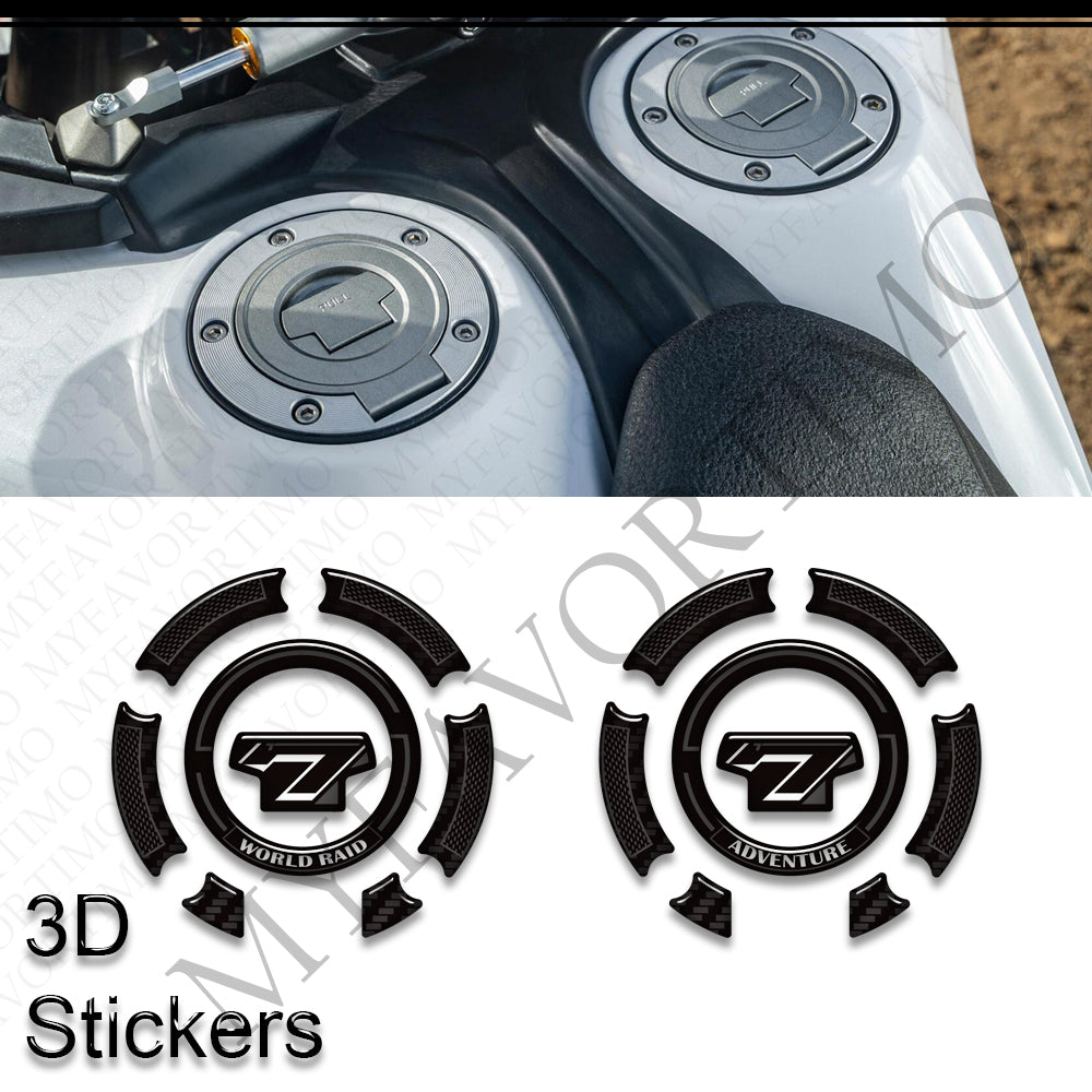 Yamaha Tenere 700 World Raid Decals Kit 2026 丨 Fuel Cap and Side Tank Sticker