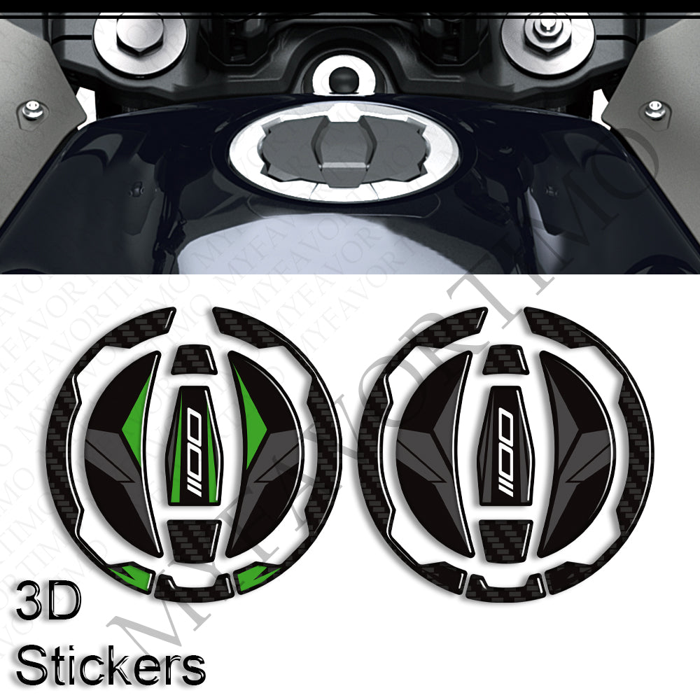 Kawasaki Versys 1000 / 1100 SE / LT / Sport | 3D Epoxy Tank Pad Stickers & Decals