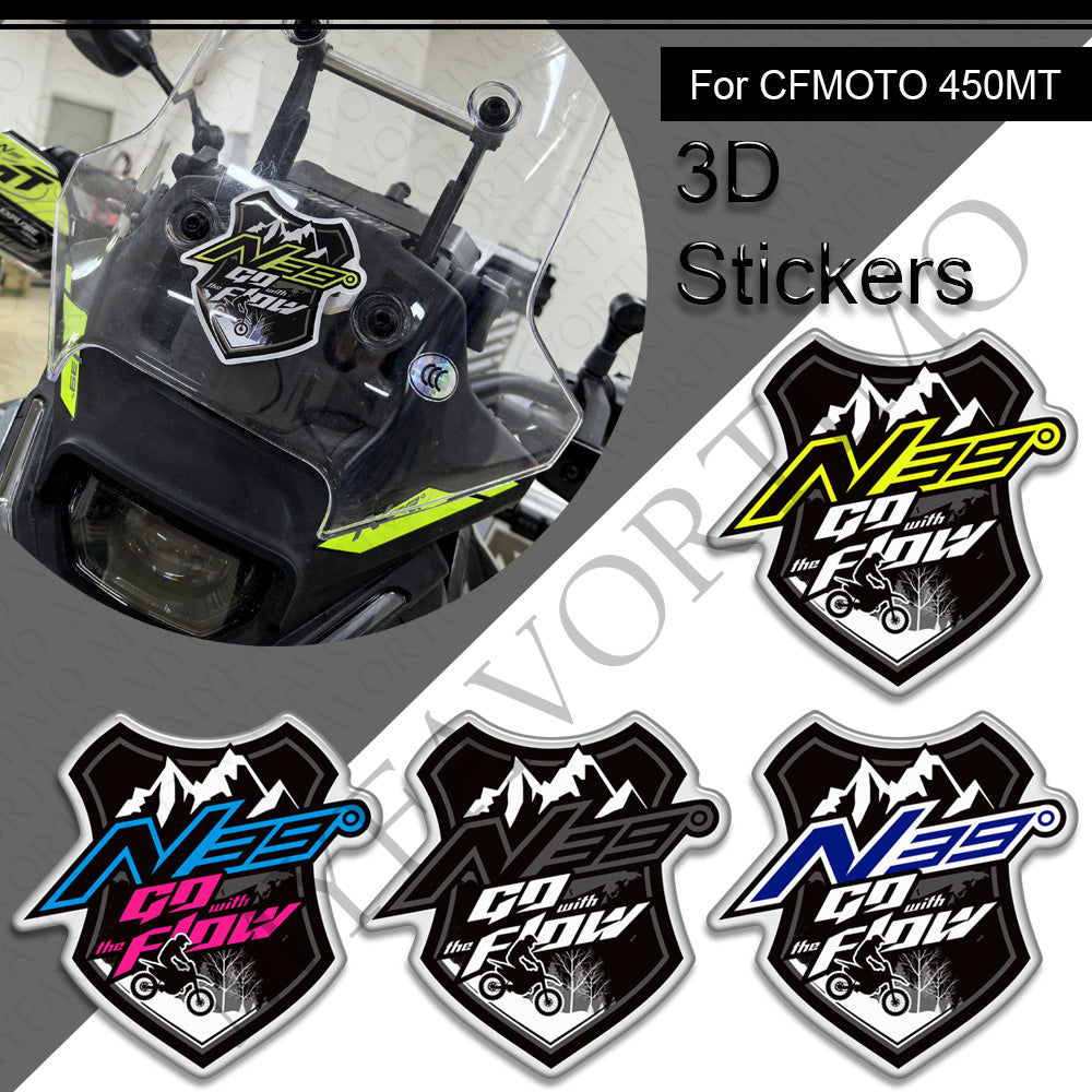 CFMOTO 450MT Body Panel Decals Kit 丨 Fairing and Full Set Stickers