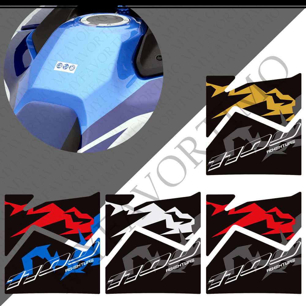 Honda CRF1100L Africa Twin Adventure Sports PVC Decals Kit 丨 Tank and Full Body Stickers
