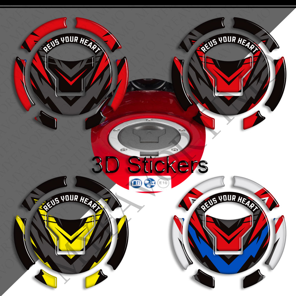Honda CB500 Hornet CB500F CBR500R 3D Epoxy Tank Decals Kit 丨 Fuel Cap and Side Stickers
