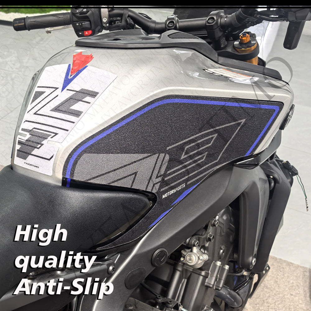 Yamaha MT-09 MT09 SP 2024-2026 Tank Pad | Anti-slip Matte Fuel Tank Knee Stickers Decals