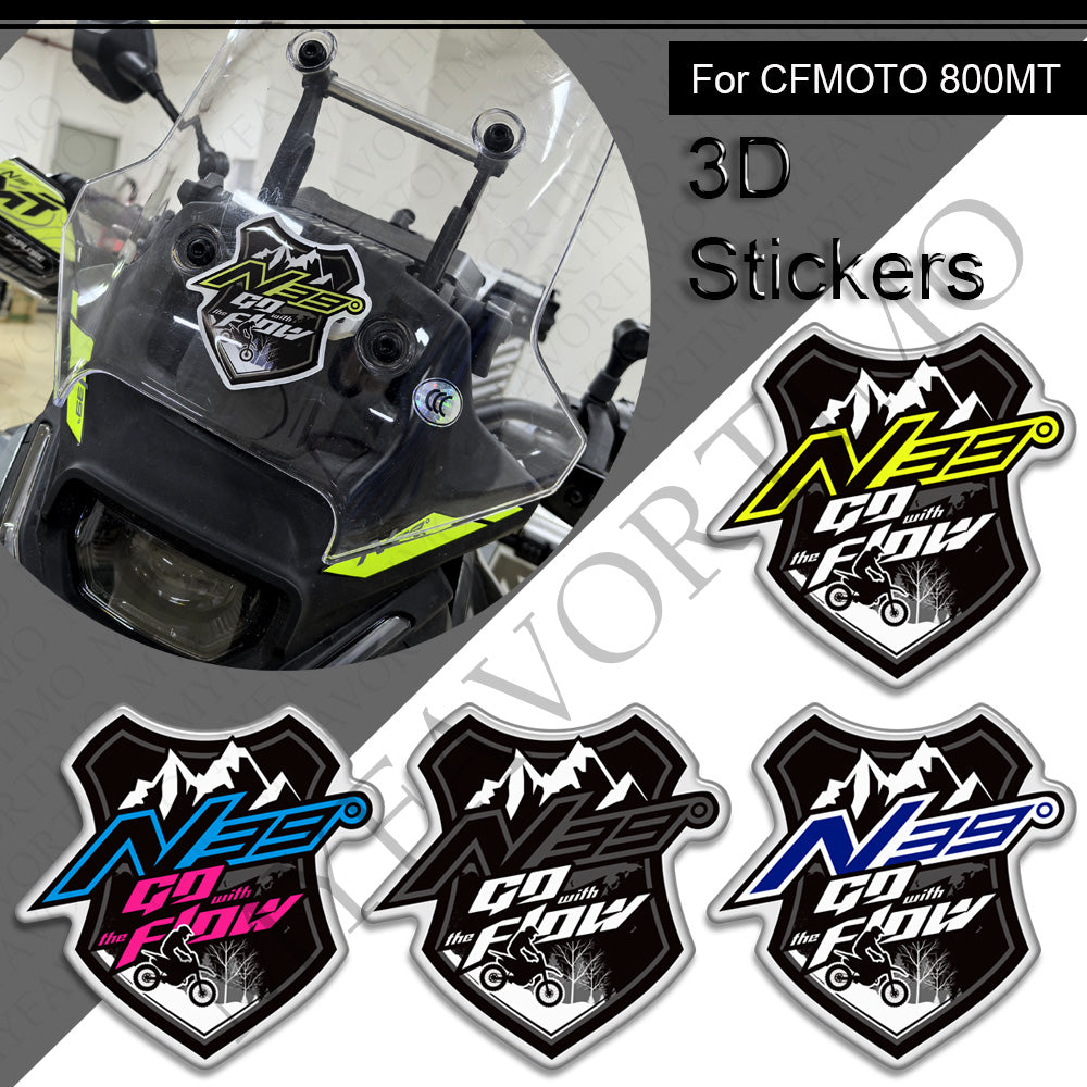 CFMOTO 800MT Body Panel Decals Kit 丨 Fairing and Full Set Stickers