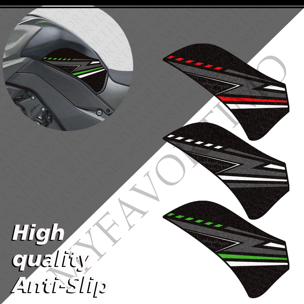 Kawasaki Z1100 Z1000 SE Stickers Decals | Matte Anti‑Slip Tank Pad Knee Grip Protection Kit