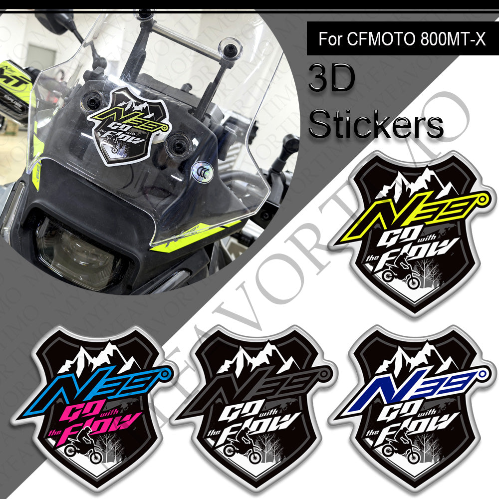 CFMOTO 800MT-X Body Panel Decals Kit 2024-2025 丨 Fairing and Full Set Stickers