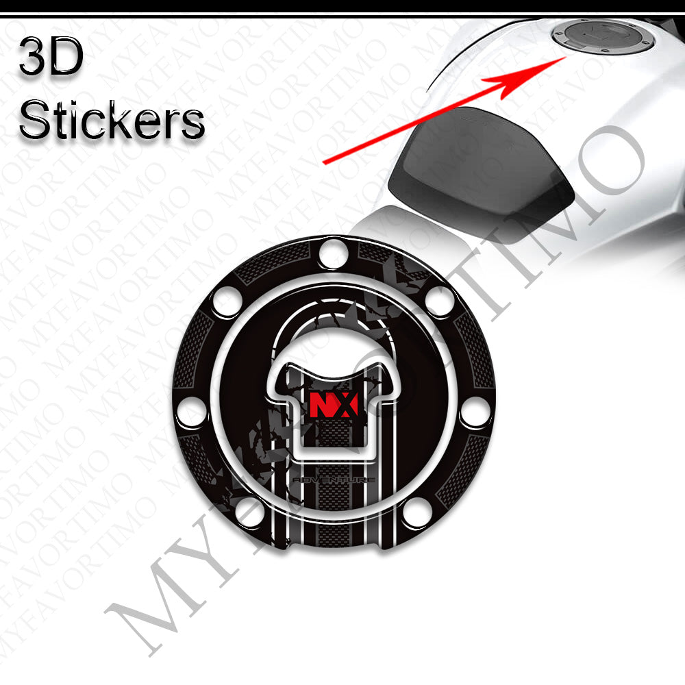 Honda NX400 NX500 Decals Kit 2024 丨 Tank Pad and Side Stickers