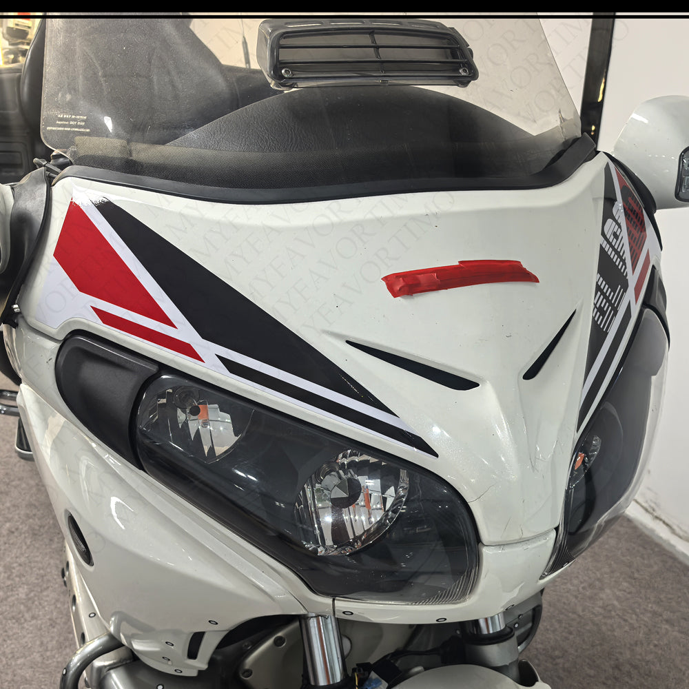 Honda Goldwing GL1800 F6B 2011‑2017 | PVC Tank Grips Front Fairing Fender Stickers Decals Kit