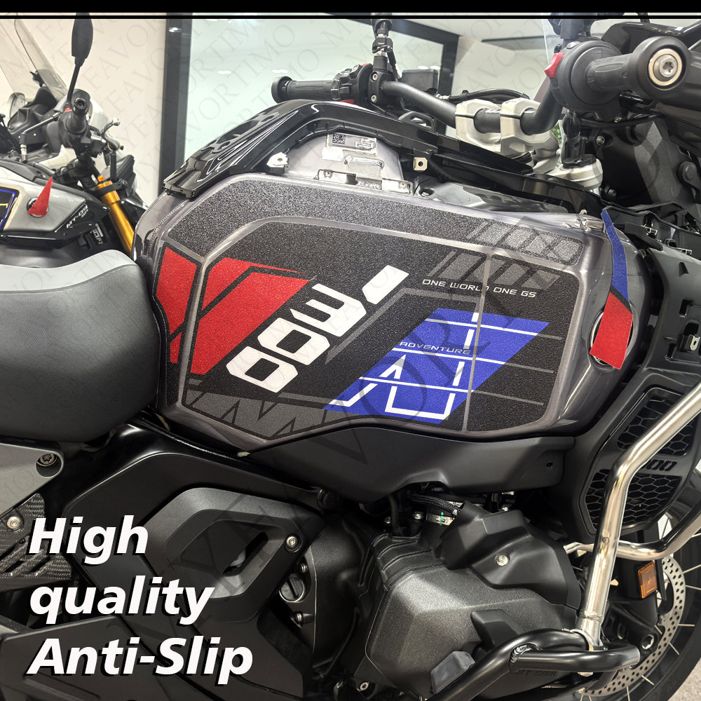 For BMW R1300GS Adventure 2024‑2025 Stickers | Matte Anti‑Slip Decals Tank Pad