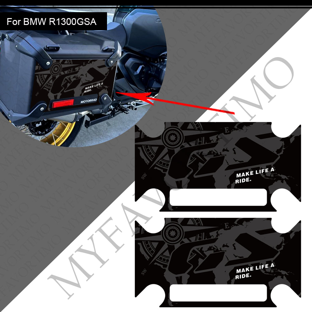 BMW R1300GS Adventure PVC Pannier Decals Kit 丨 Side Case Stickers