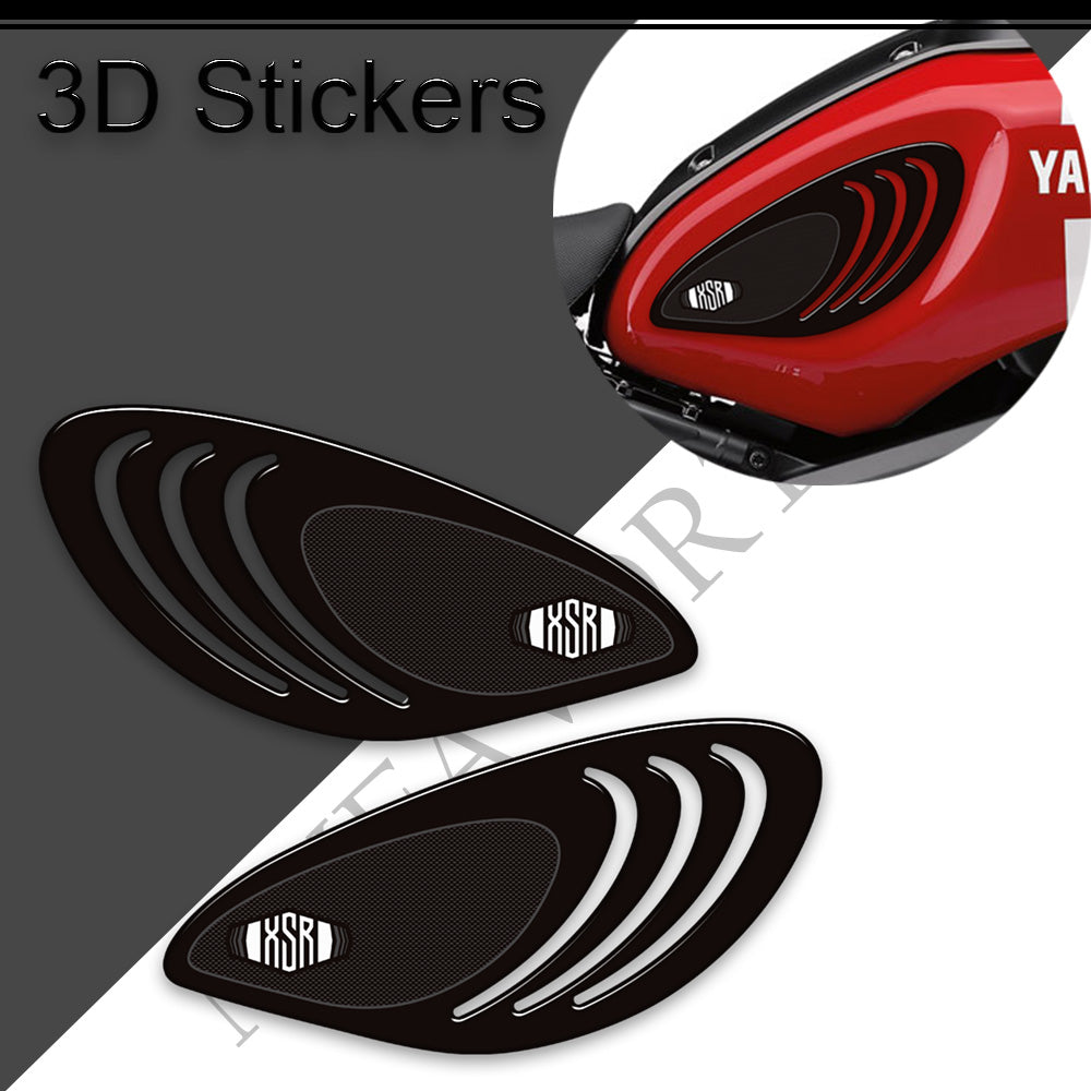 Yamaha XSR900 3D Epoxy Tank Pad Kit 2016-2021 丨 Center and Side Stickers