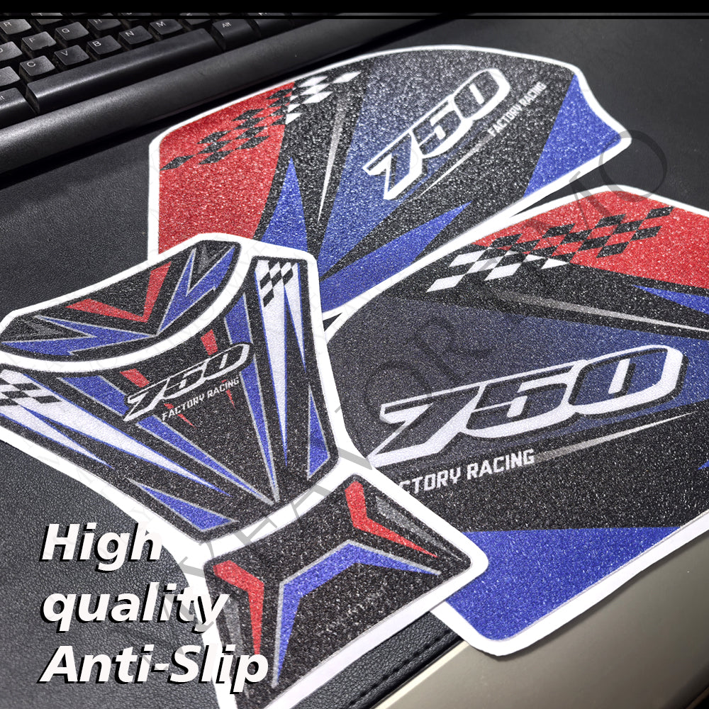 Suzuki GSX-R600 / GSX-R750 | Matte Anti-Slip Knee Tank Pad & Protection Stickers