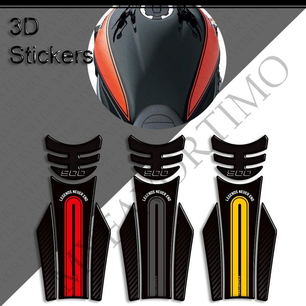 Kawasaki Z900RS Z900RS Cafe Z900RS SE 3D Epoxy Tank Decals Kit 2017-2026 丨 Fuel Cap and Side Stickers