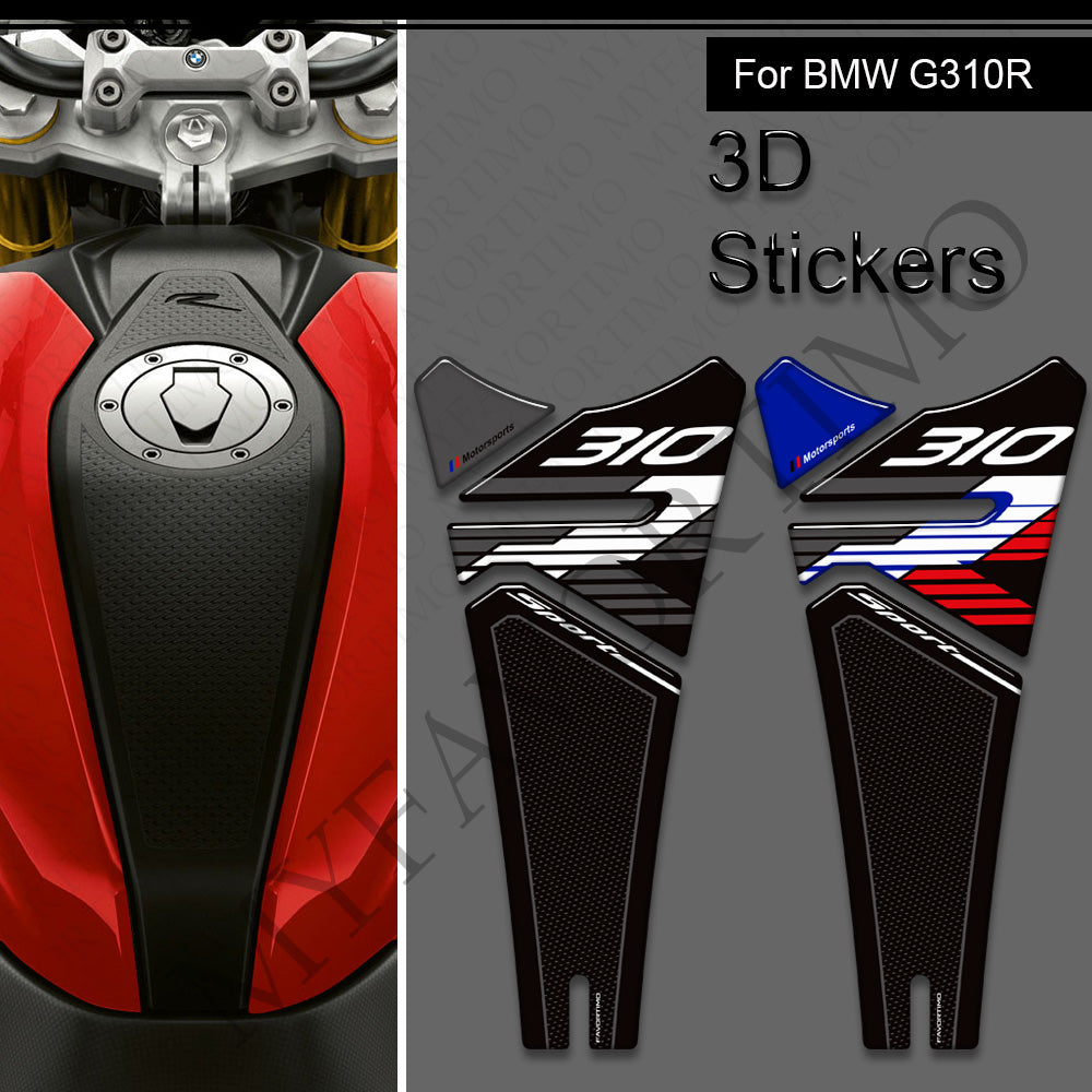 BMW G310R Decals Kit 2021-2025 丨 Tank Pad and Side Stickers