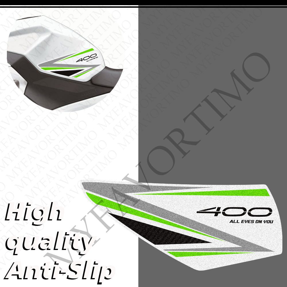 Kit de décalcomanies Kawasaki Ninja Z400 Z400 SE ABS | Autocollants réservoir mat et côtés de réservoir