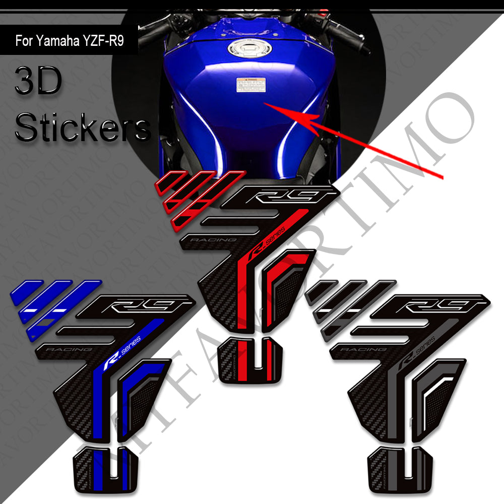 Yamaha YZF-R9 Decals Kit 2025-2026 丨 Tank Pad and Side Stickers
