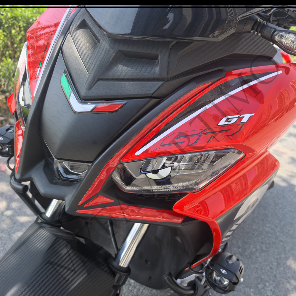 Aprilia SR GT 125 200 Sport Replica PVC Decals Kit 丨 Front and Body Stickers