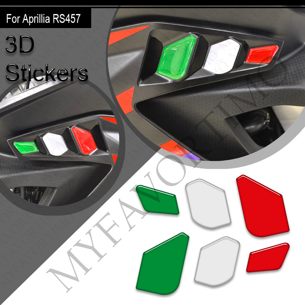 Aprilia RS457 Body Panel Decals Kit 2024-2025 丨 Fairing and Full Set Stickers