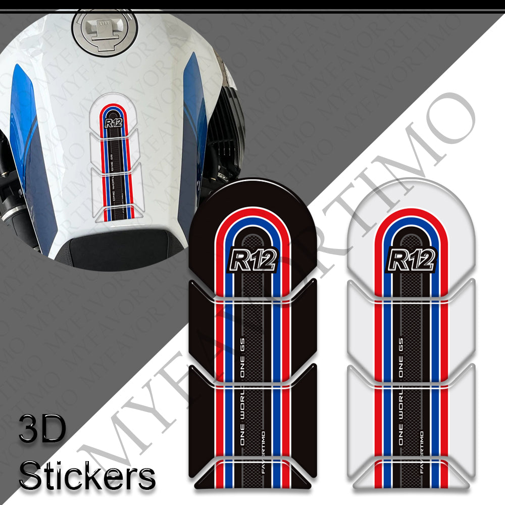 BMW R12GS Decals Kit 2025-2026 丨 Tank Pad and Side Stickers