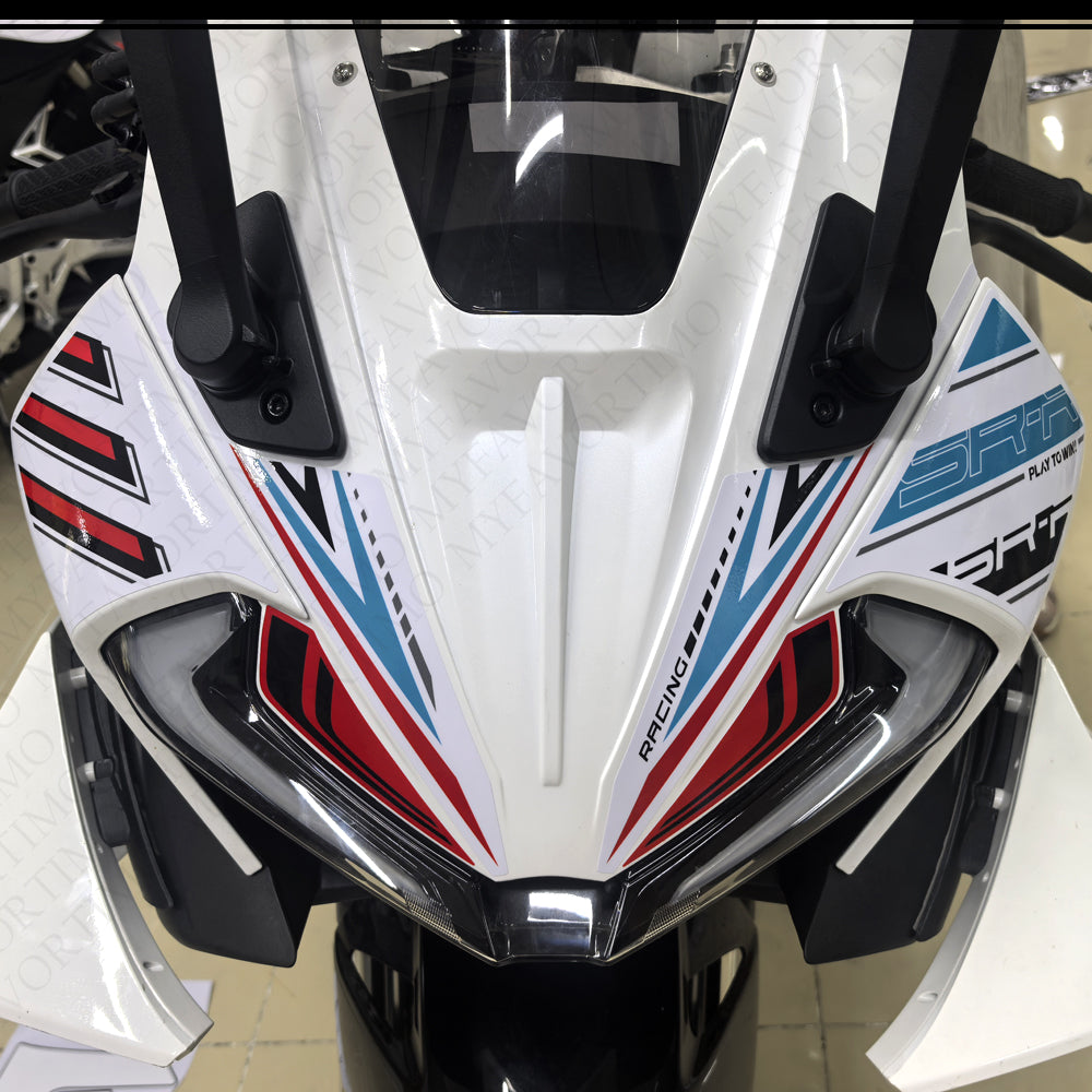CFMOTO 675SR‑R 675SRR Tank Pad 2025‑2026 | PVC Knee Protection Decals