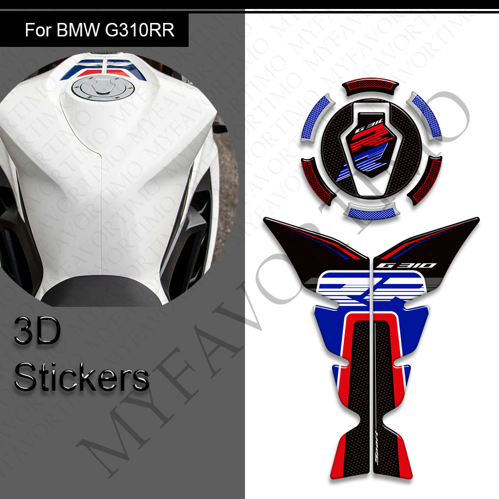 BMW G310RR Decals Kit 丨 Tank Pad and Side Stickers