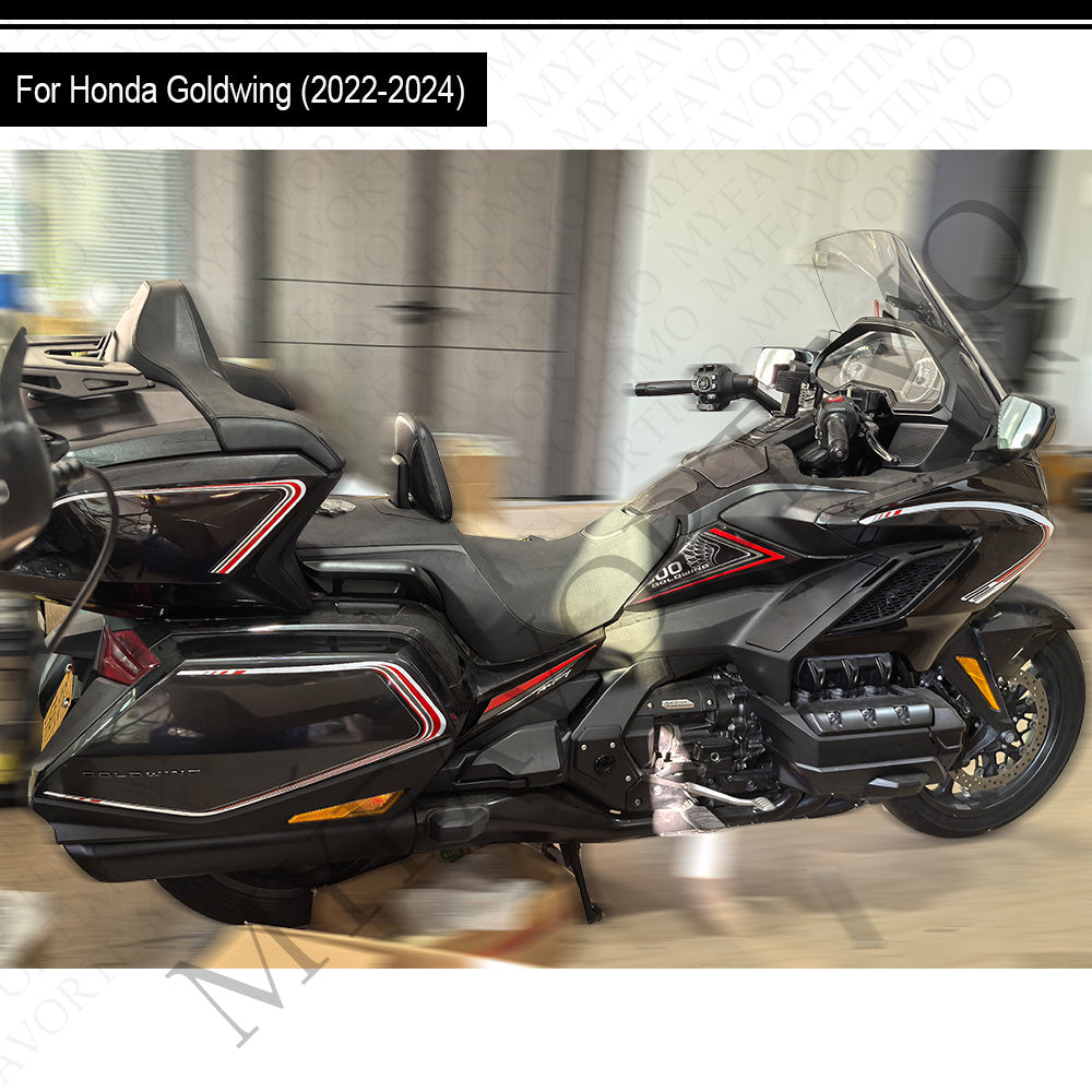 Honda Goldwing GL1800 F6B PVC Decals Kit 2022-2026 丨 Tank and Full Body Stickers