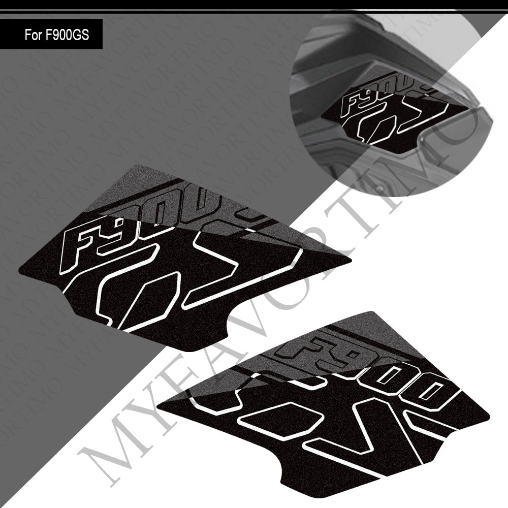 BMW F900GS Anti-Slip Tank Pad Kit 2024-2026 丨 Center and Side Stickers