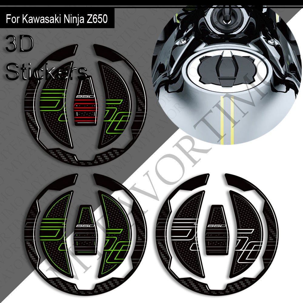 Kawasaki Ninja Z650 Decals Kit 2020-2025 丨 Tank Pad and Side Stickers
