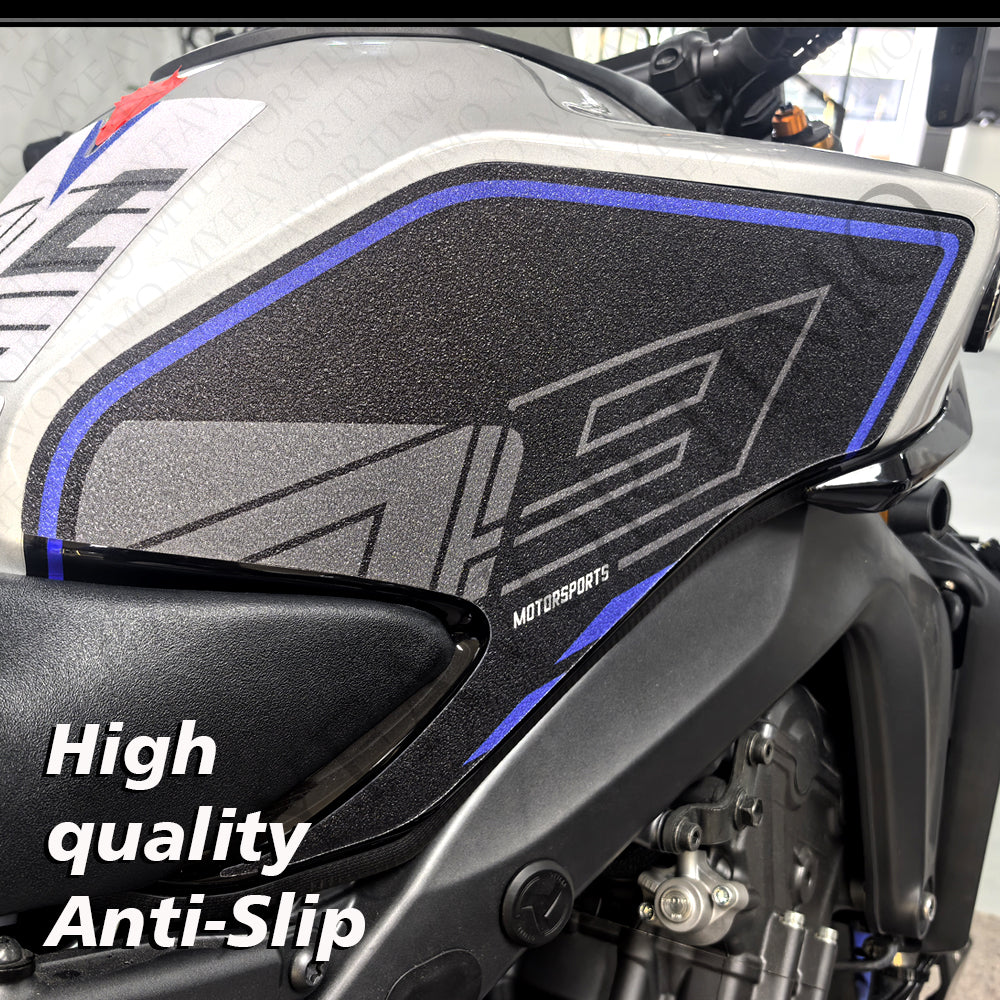 Yamaha MT-09 MT09 SP 2024-2026 Tank Pad | Anti-slip Matte Fuel Tank Knee Stickers Decals