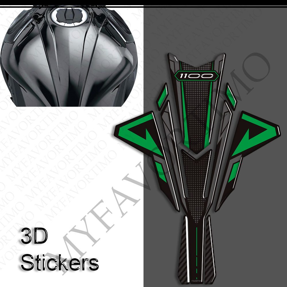Kawasaki Z1100 Z1100SE | Tank Pad Knee Grip 3D Stickers decals