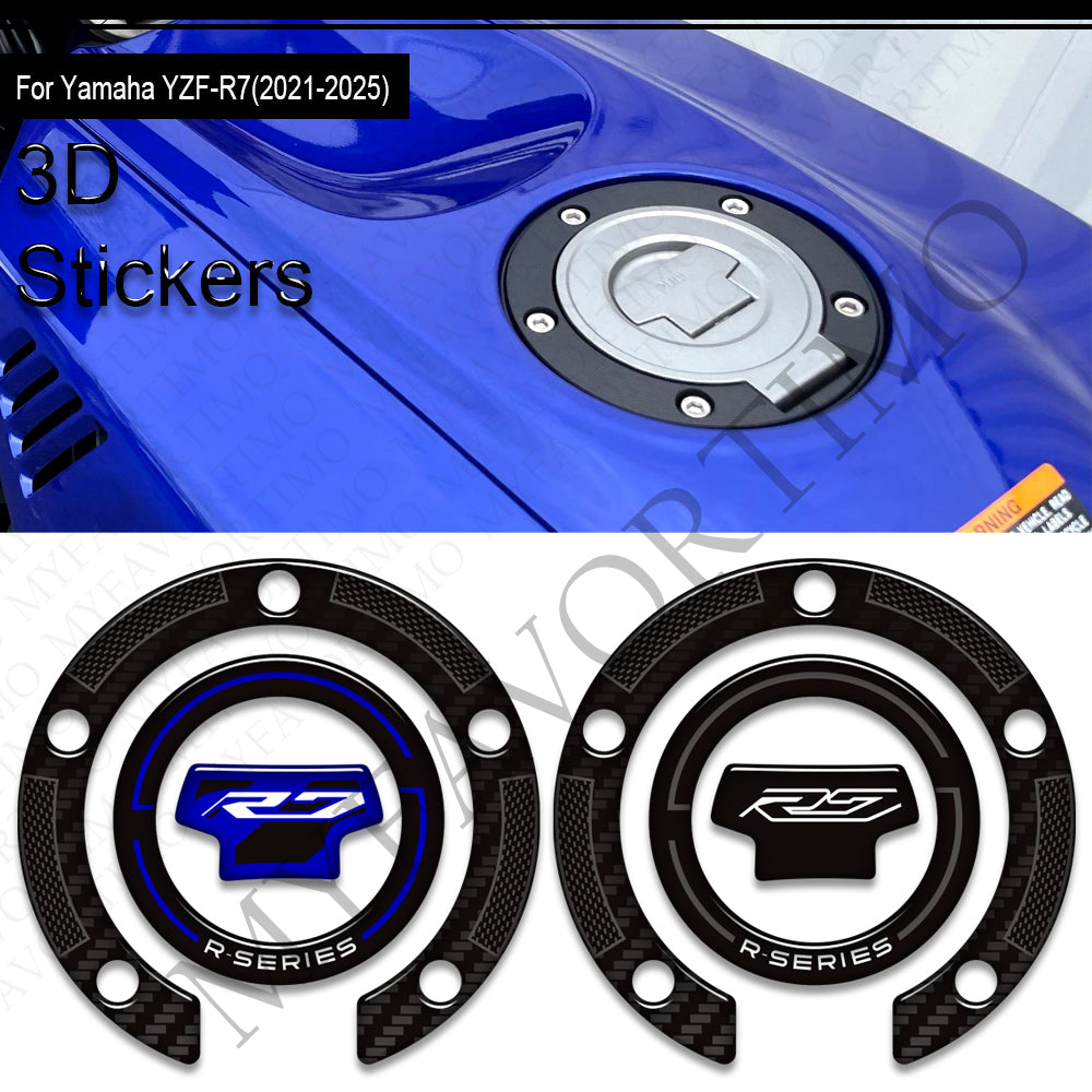 Yamaha YZF-R7 Decals Kit 2021-2025 丨 Tank Pad and Side Stickers