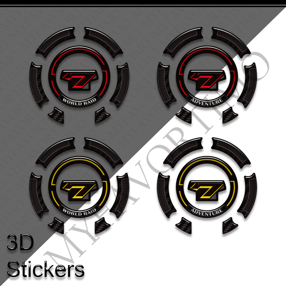Yamaha Tenere 700 World Raid Decals Kit 2026 丨 Fuel Cap and Side Tank Sticker