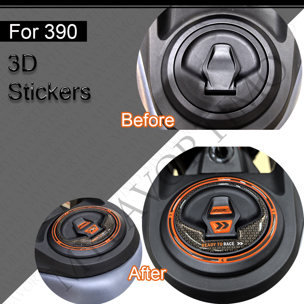 KTM 390 Duke Decals Kit 2024 丨 Tank Pad and Full Body Stickers