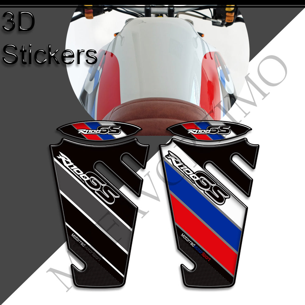 BMW R1100GS Tank Decals Kit 丨 Center Pad and Side Stickers