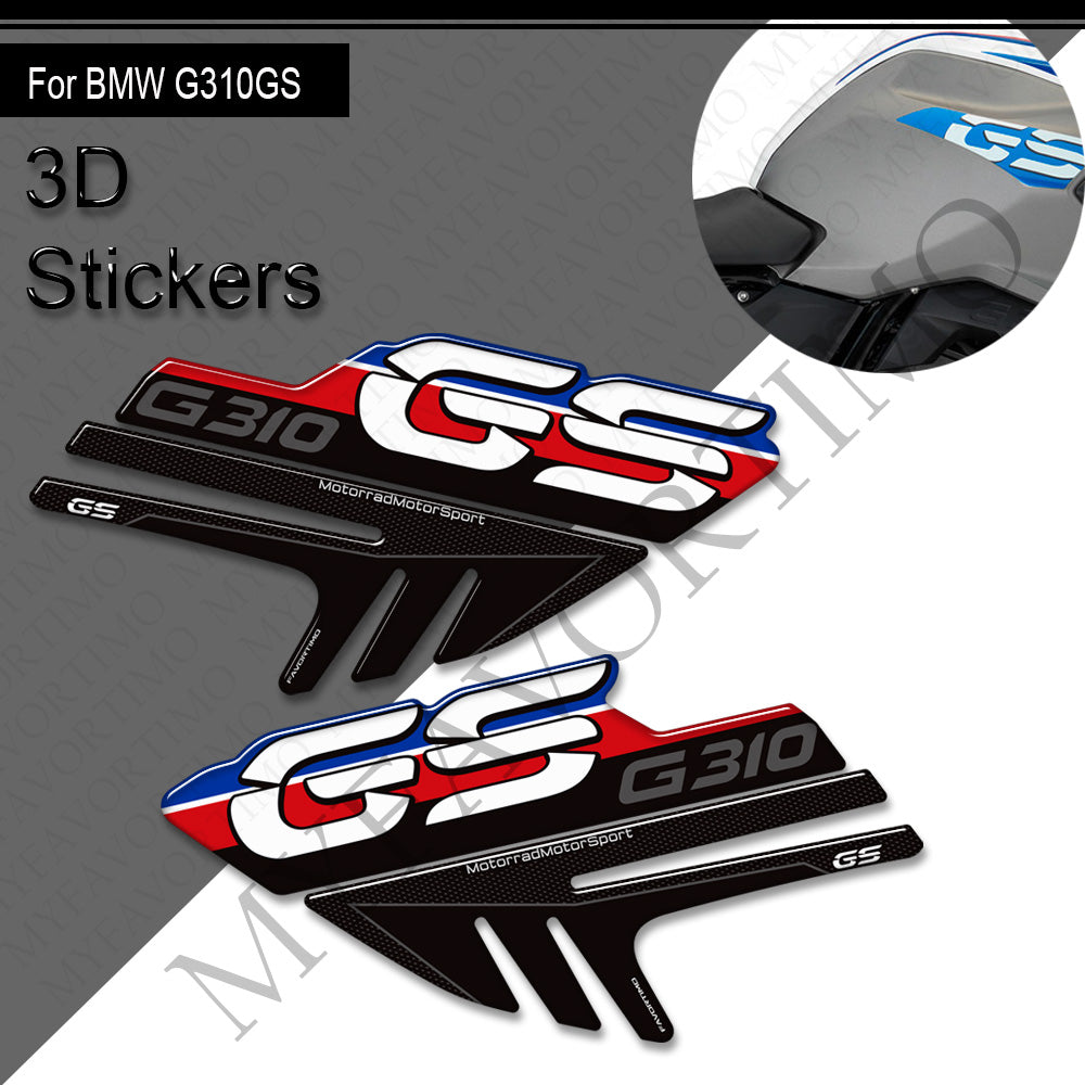 BMW G 310 GS Adventure Decals Kit 2017-2025 丨 Tank Pad and Side Stickers